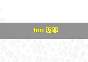 tno 迈耶